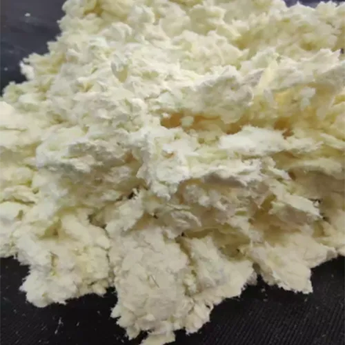 aumix white aramid fiber crimped