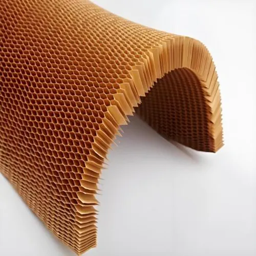 flexible aramid honeycomb core curved