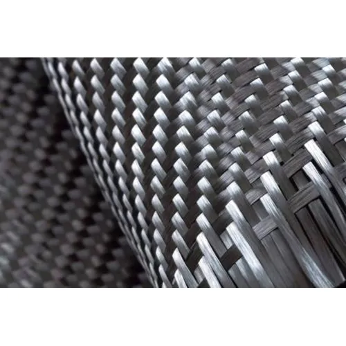 glossy carbon fiber twill weave