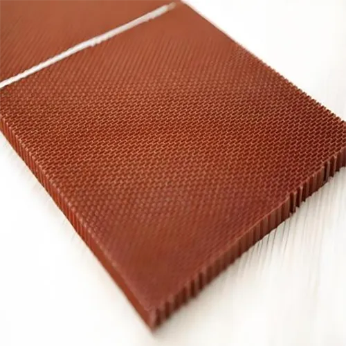meta aramid honeycomb panel side view