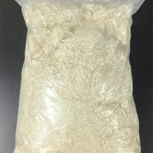 psa staple fiber in plastic bag